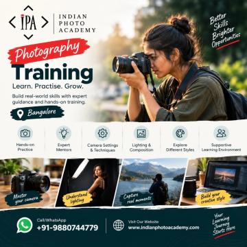 photography training in Bangalore