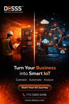 IoT Consulting Company in Houston | Smart Tech Experts DESSS Solutions