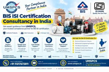 What Do You Know About UMSPCS, a BIS ISI Certification Consultancy in India?