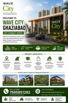 What is the price range for properties in Wave City?