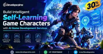 Build Intelligent Self-Learning Game Characters with AI Game Development Services