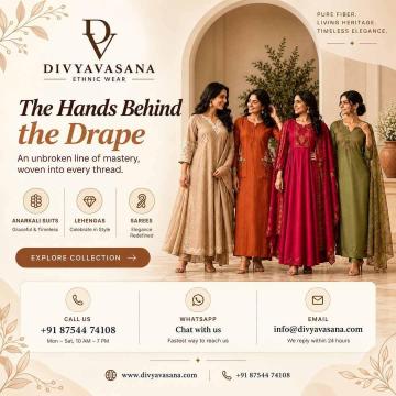 Divyavasana Clothing in Chennai for Elegant Fashion Collections