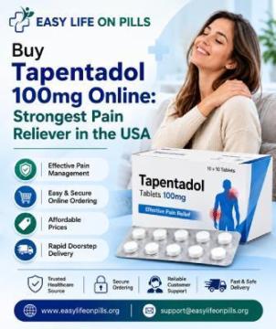 Buy Tapentadol 100mg Online: Strongest Pain Reliever in the USA