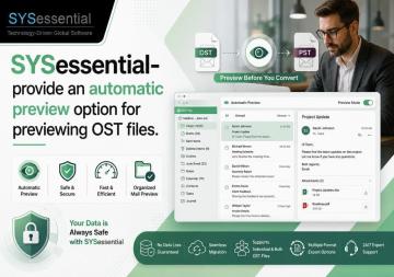 SYSessential- provide an automatic preview option for previewing OST files.