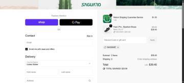 40% OFF Your Order With Code At Saguaro Shoes