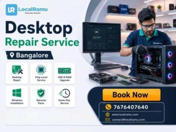 Get your desktop fixed today with localramu bengaluru