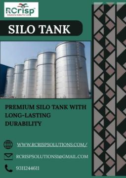 Industrial Silo Tank for bulk storage solutions.