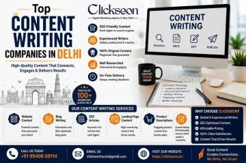 Top Content Writing Companies in Delhi