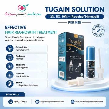 Order Tugain Solution Minoxidil Online | Hair Growth Formula for Men