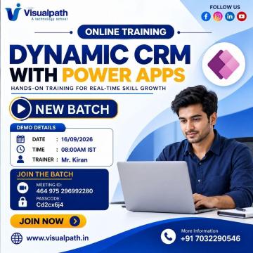 Dynamics 365 CRM with Power Apps | New Batch Training