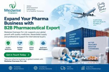 Expand Your Pharma Business with B2B Pharmaceutical Export