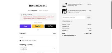 Up to 65% OFF + Free Shipping with Gift on Sole Mechanics