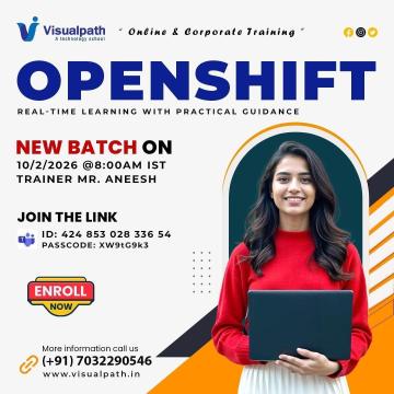 Enroll Now: OpenShift Online New Batch – 10th Feb 2026