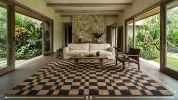 Large Rug for Spacious Living Areas