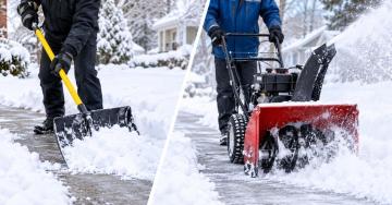 Sidewalk Snow Removal Albany NY: Snow Shoveling vs. Snow Blowing