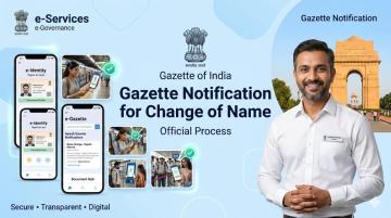 Expert Online Name Change Service for Gazette Notifications