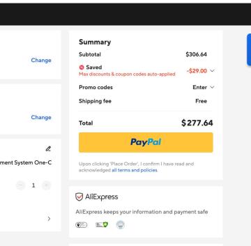 AliExpress: Get $29 OFF Orders Over $160