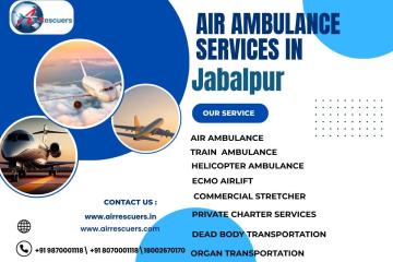 24/7 Air Ambulance Services In Jabalpur