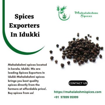 Spices Manufacturers and Exporters in Idukki | Mahalakshmi Spices