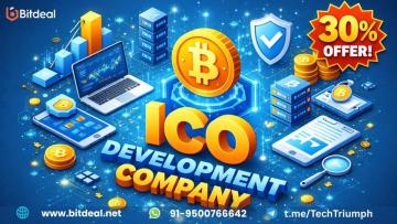 Start Your Blockchain Fundraising with ICO Development – Save 30%