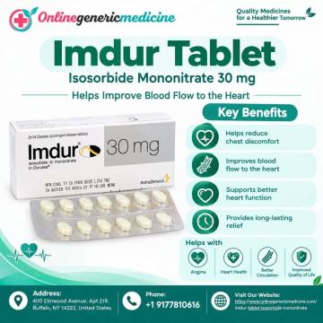 Imdur 30mg Tablet, Imdur 60mg Tablet – Product Information | online generic medicine