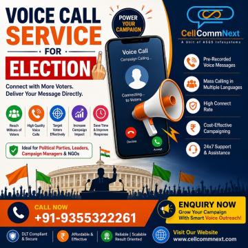voice call service for election | CellCommNext