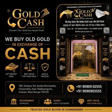 Sell Your Gold in Kolkata – Gold Cash Limited