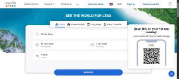 Agoda: 10% OFF Hotels Worldwide