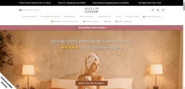 30% OFF Your Sitewide on Muslin Comfort