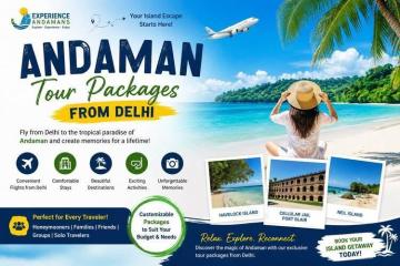 Andaman Tour Packages from Delhi | Book Your Dream Island Holiday