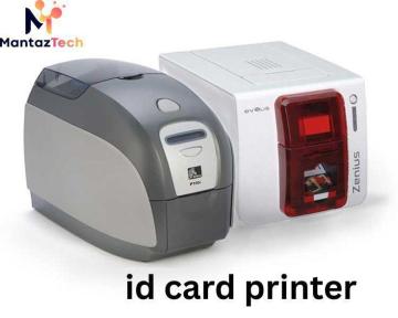 How does an id card printer help in employee management?