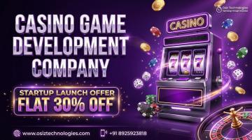 Build Winning Casino Games with an Exclusive Flat 30% Startup Discount!