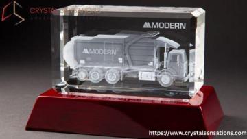 Elegant Recognition Solutions with Custom Crystal Trophy Designs