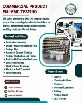 Commercial Product EMI EMC Testing Lab in Gurugram