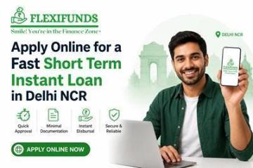 Apply Online for a Fast Short Term Instant Loan in Delhi NCR