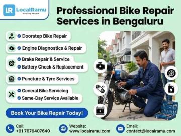 Bengaluru's Most Trusted Bike Repair Service LocalRamu Is Just One Call Away