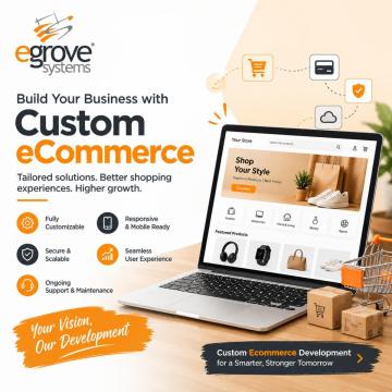 Custom Ecommerce Development to Support Business Scalability