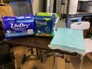 Diapers, briefs and pads for Seniors