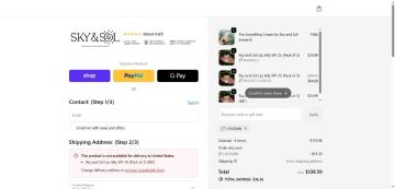 15% OFF Sitewide on Sky and Sol