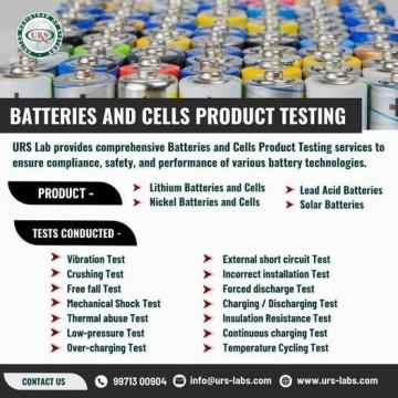 Top Batteries and Cells Testing Labs in Mumbai