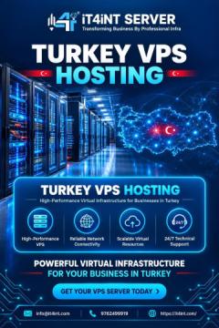 Reliable Turkey VPS Hosting for Business and Website Performance