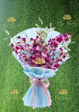 How can I keep my bouquet fresh after receiving flower delivery in Amar Colony?