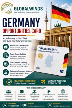 Apply for Germany Opportunity Card from India – Trusted Guidance by GlobalWings