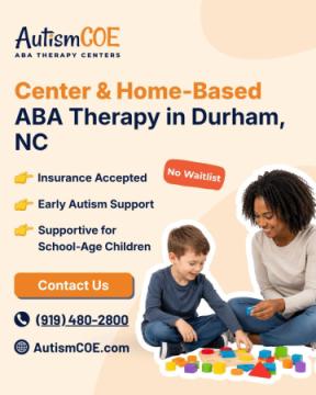 ABA Therapy in Durham, NC | AutismCOE