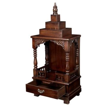 Handcrafted Wooden Pooja Mandir Online for Your Home