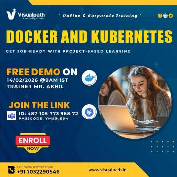 Enroll Now: Docker and Kubernetes Online Free Demo