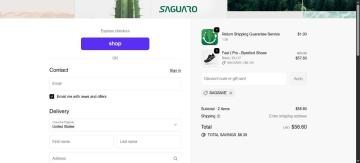 50% OFF Sitewide All Orders On Saguaro Shoes