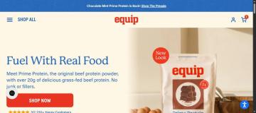 30% OFF All Items at Equip Foods