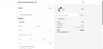 15% OFF Site-wide on Treasure Coast Solutions