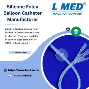 100% Silicone Foley Catheter Manufacturer In India – Lmed